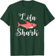 Lola Shark Funny Grandma Mothers Day Gift Women's T-Shirt - T-Shirt | Forest