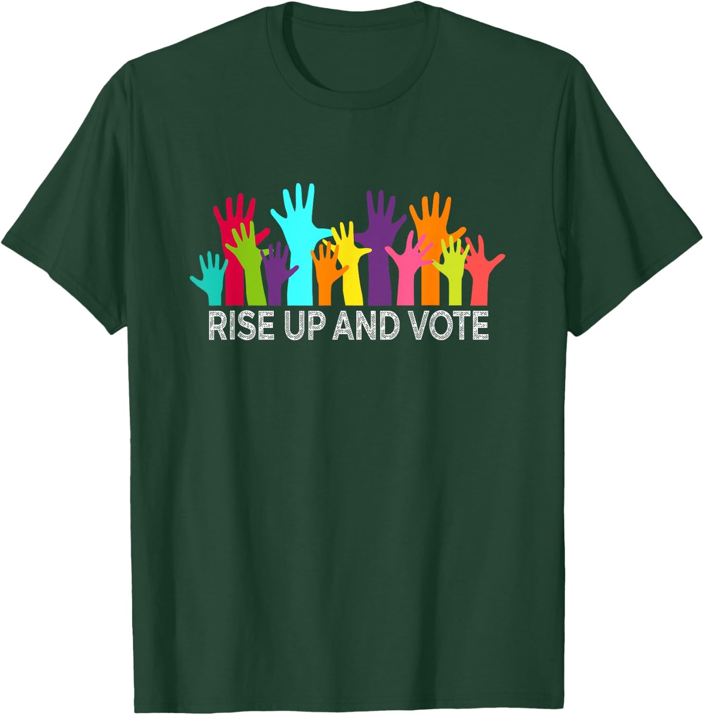 Rise Up and Vote T Shirts Gifts Midterm Elections 2018 T-Shirt - T-Shirt | Forest