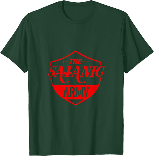 The Satanic Army Shirt T-Shirt - T-Shirt | Forest