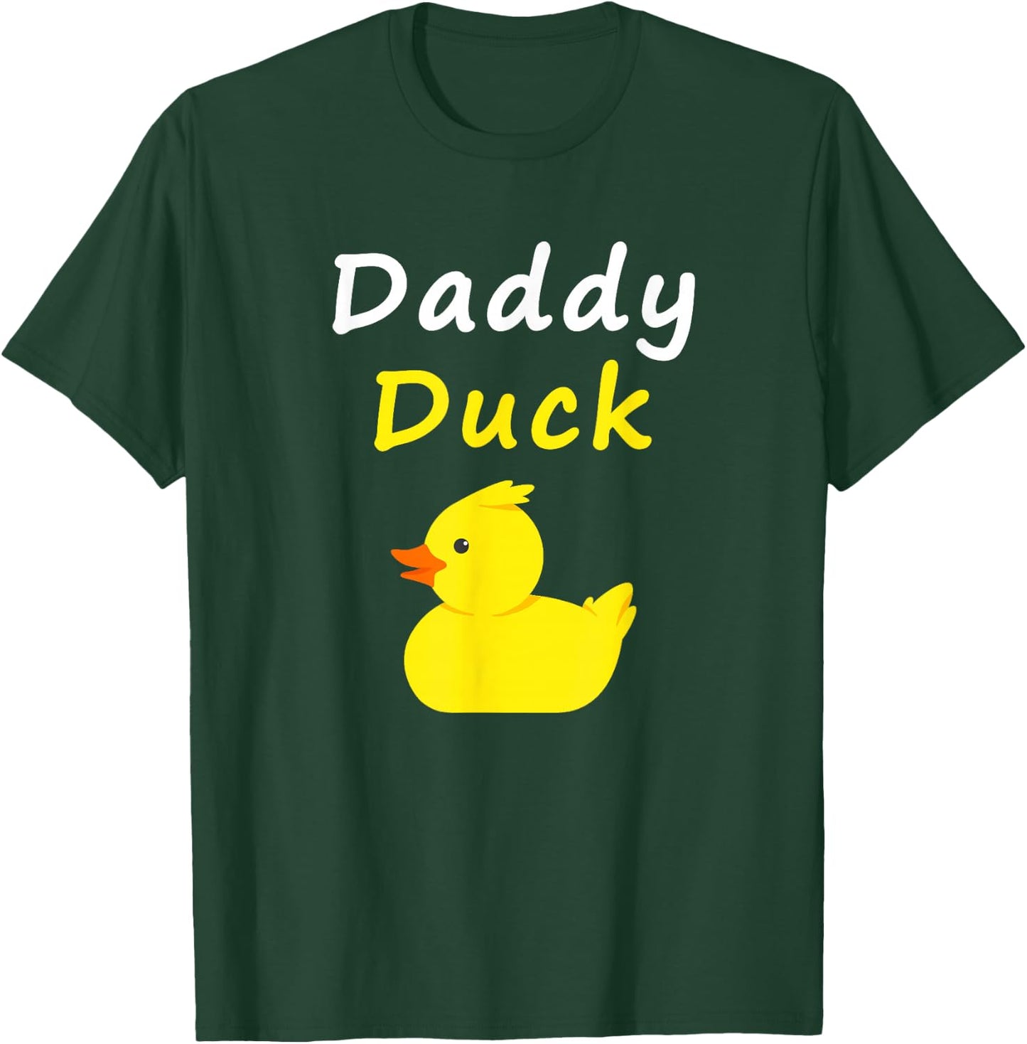 Daddy Duck Rubber Duck Dad T-Shirt - T-Shirt | Forest