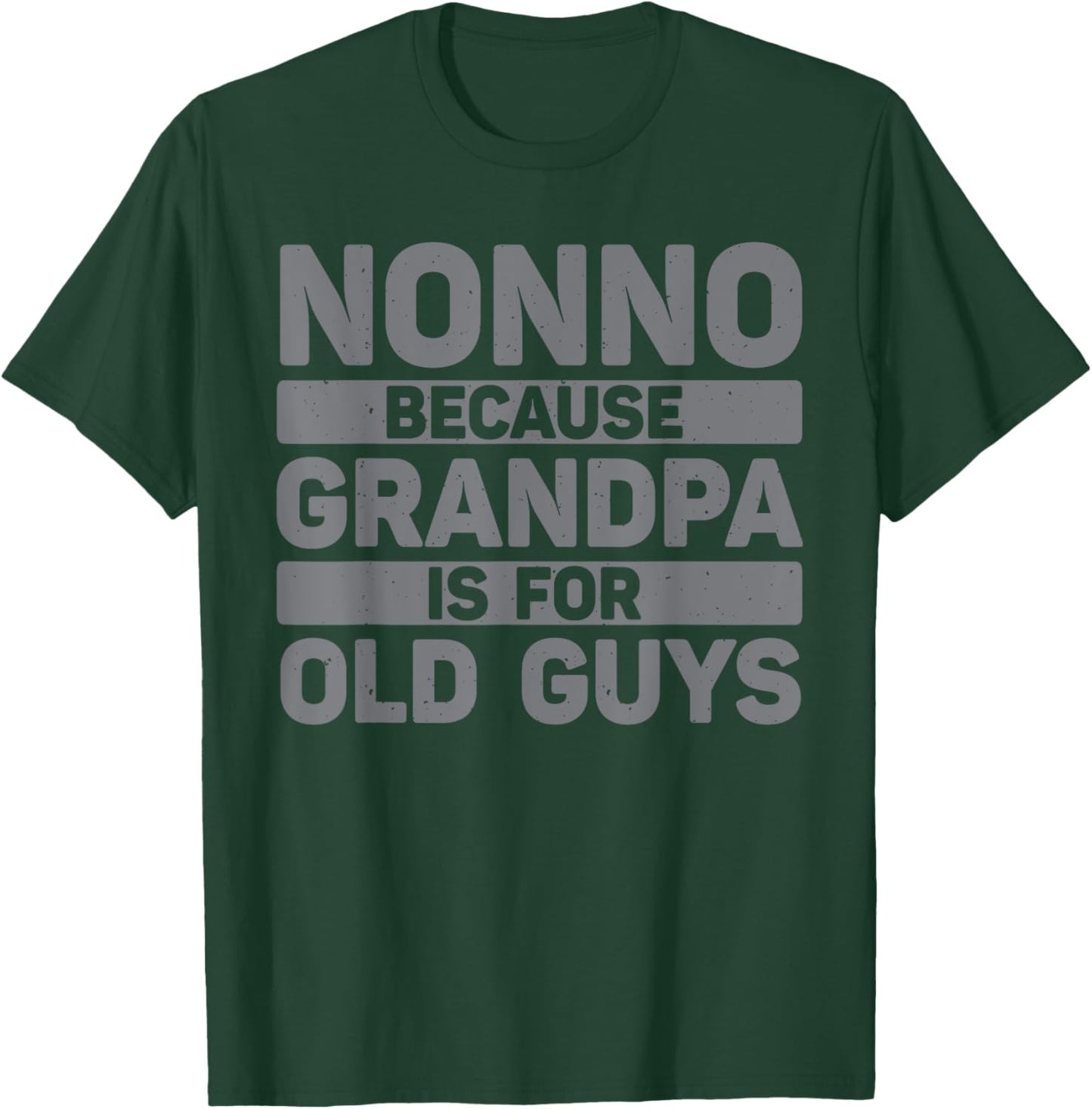 Nonno Design For Grandpa From Grandkids Father's Day Nonno T-Shirt - T-Shirt | Forest