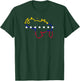 Venezuela map 7 stars flag T-Shirt - T-Shirt | Forest