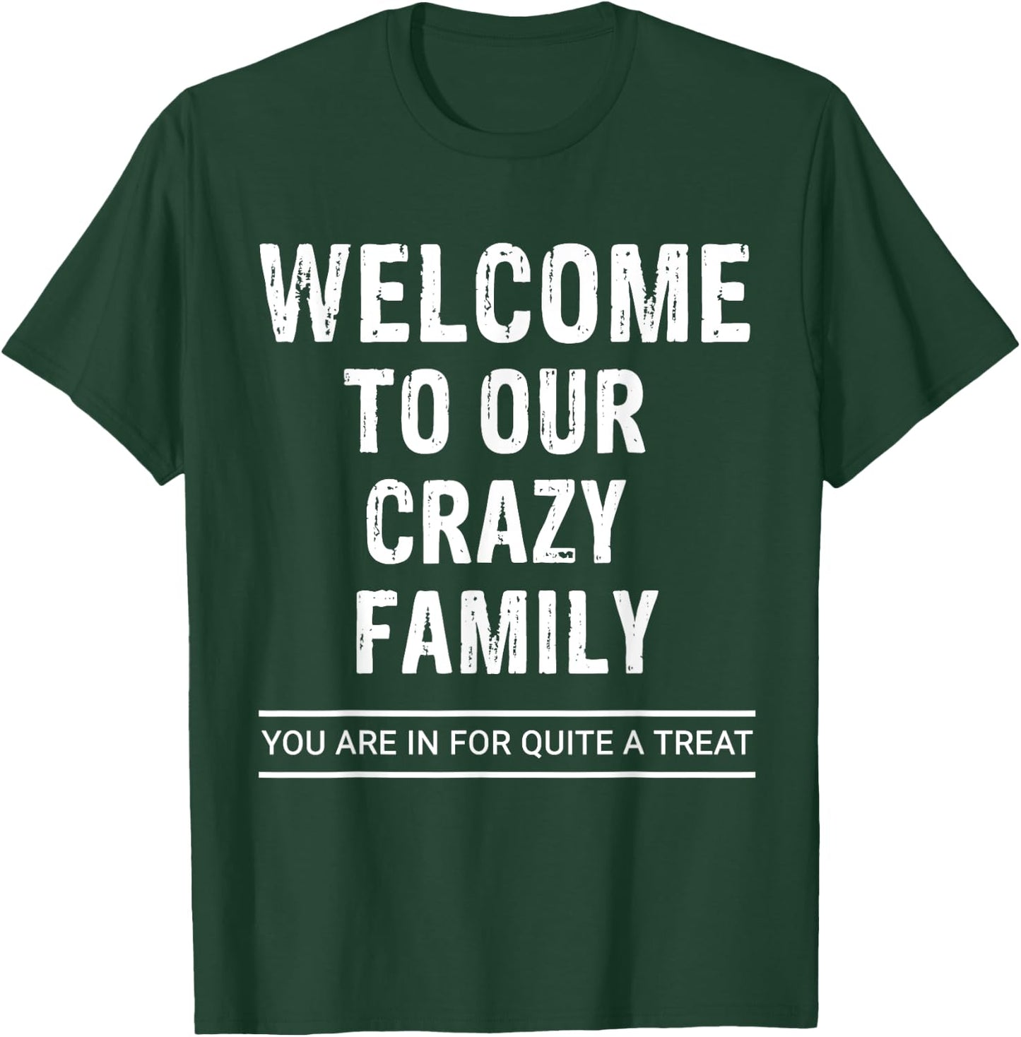 Gifts For Soon To Be Sister In Law - Crazy Family T-Shirt - T-Shirt | Forest
