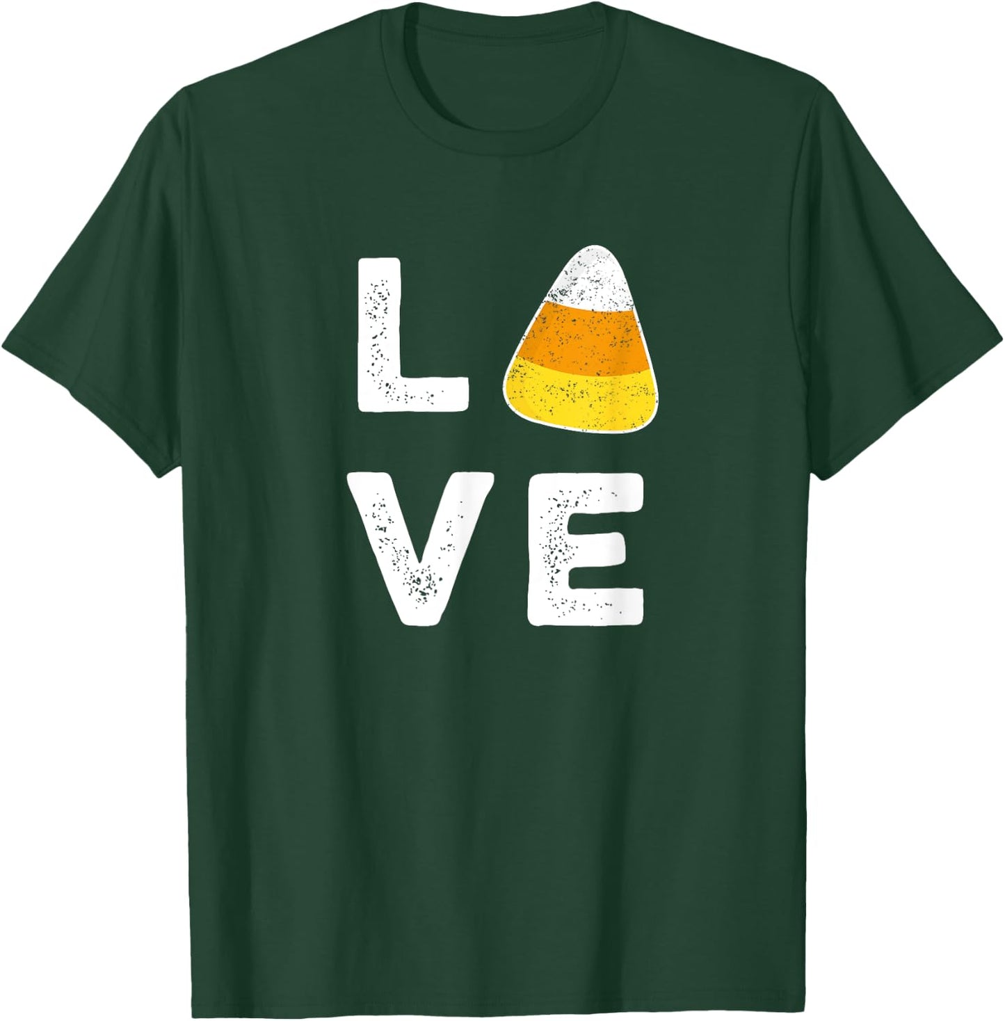 Love Candy Corn Halloween Trick or Treat Party Gift T-Shirt - T-Shirt | Forest