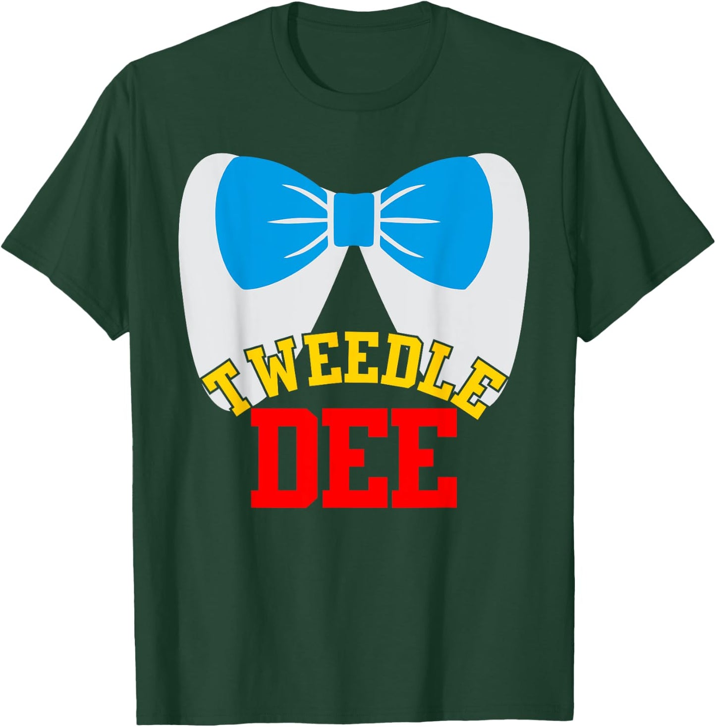 Tweedle Dee Dum funny matching halloween costume for couples T-Shirt - T-Shirt | Forest