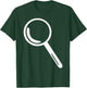 Magnifying glass T-Shirt - T-Shirt | Forest