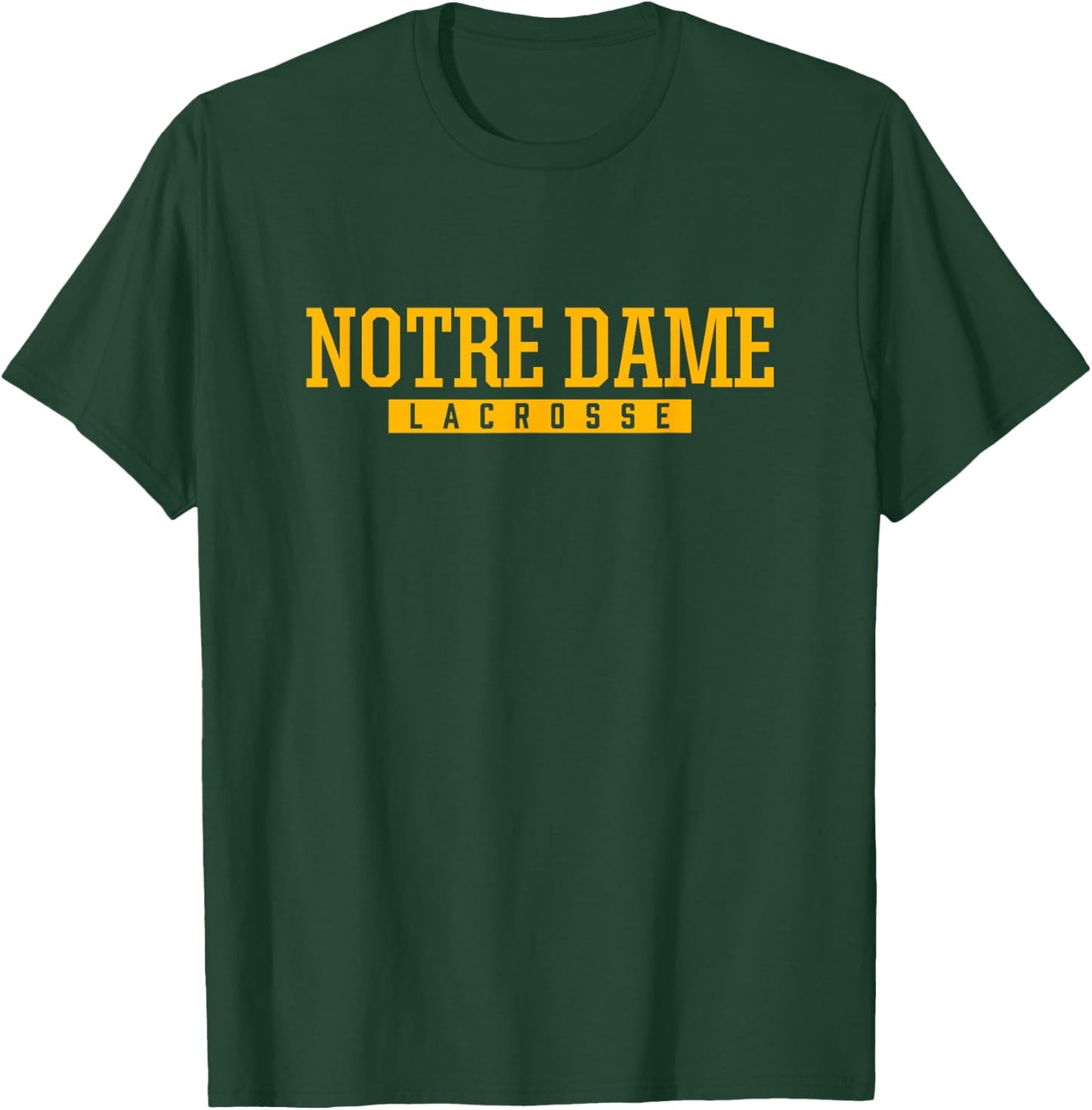 Notre Dame High School Lacrosse T-Shirt - T-Shirt | Forest