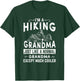 Fun Hiking Cool Grandma T Shirt - walking, Grandmother T-Shirt - T-Shirt | Forest
