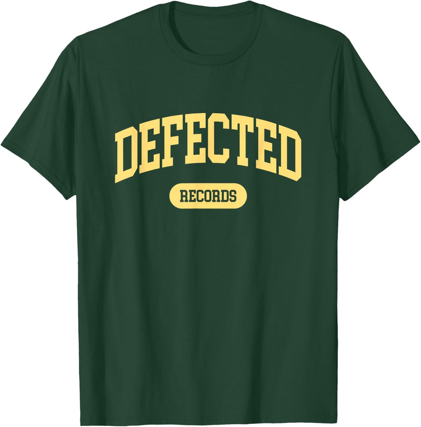 Defected Records Varsity Style T-Shirt - T-Shirt | Forest