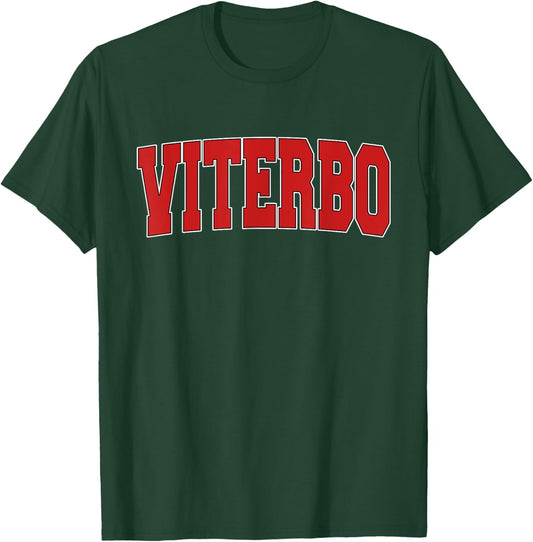 VITERBO ITALY Varsity Style Vintage Retro Italian Sports T-Shirt - T-Shirt | Forest