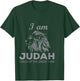 Hebrew Israelite Clothing I Am Judah Lion Child T-Shirt - T-Shirt | Forest