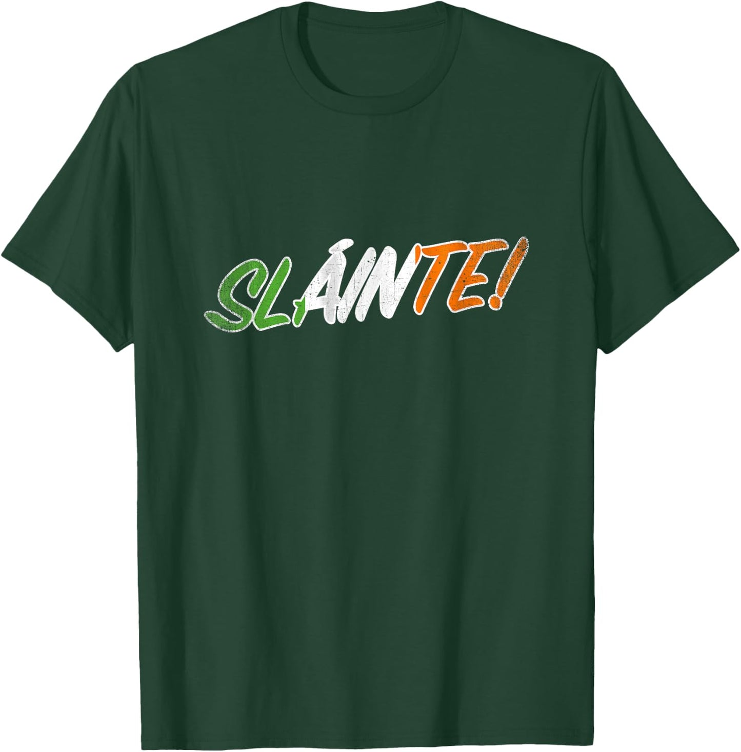 Irish Slainte T Shirt T-Shirt - T-Shirt | Forest