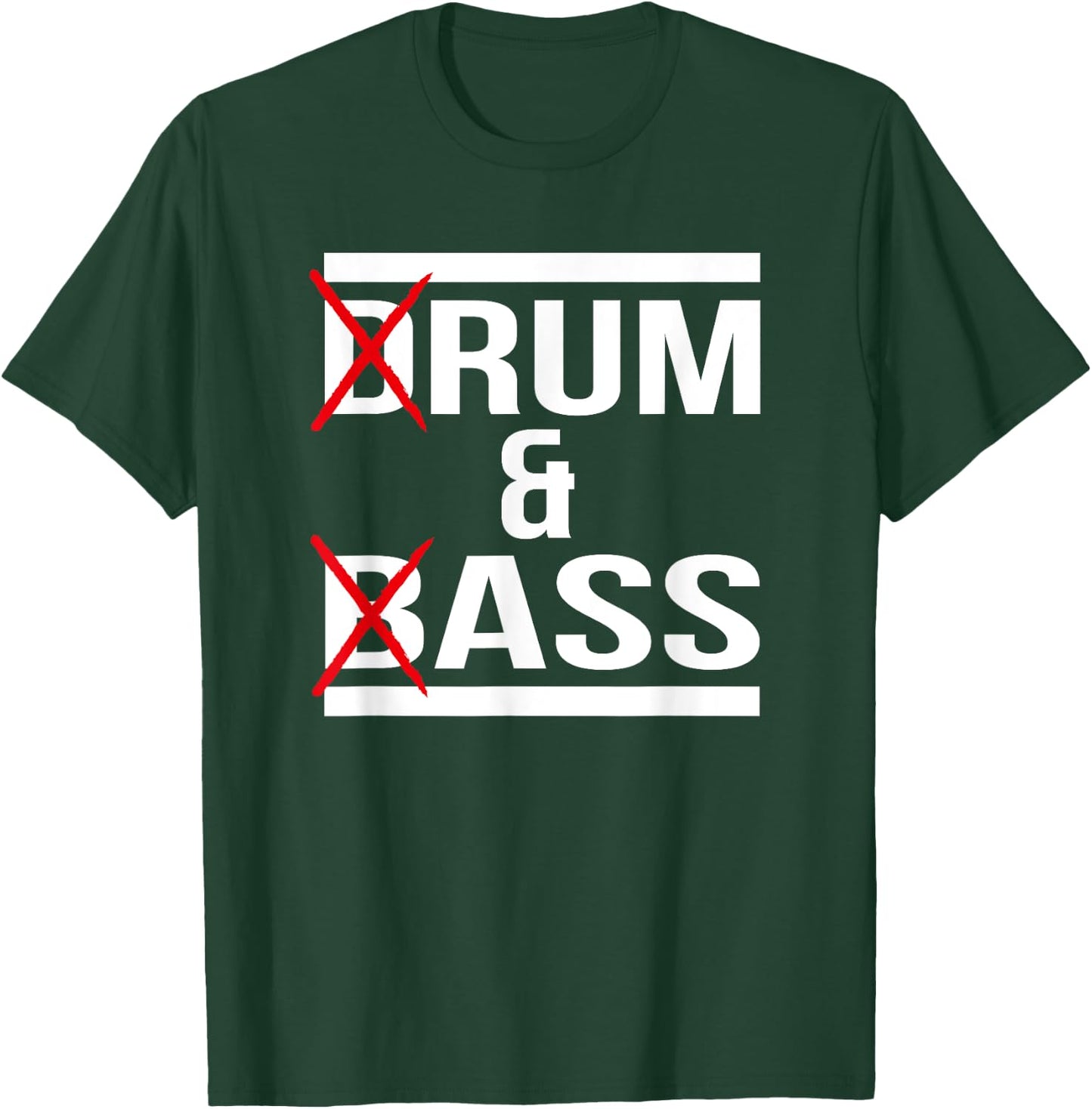 Drum and Bass DnB Funny Motive T-Shirt - T-Shirt | Forest