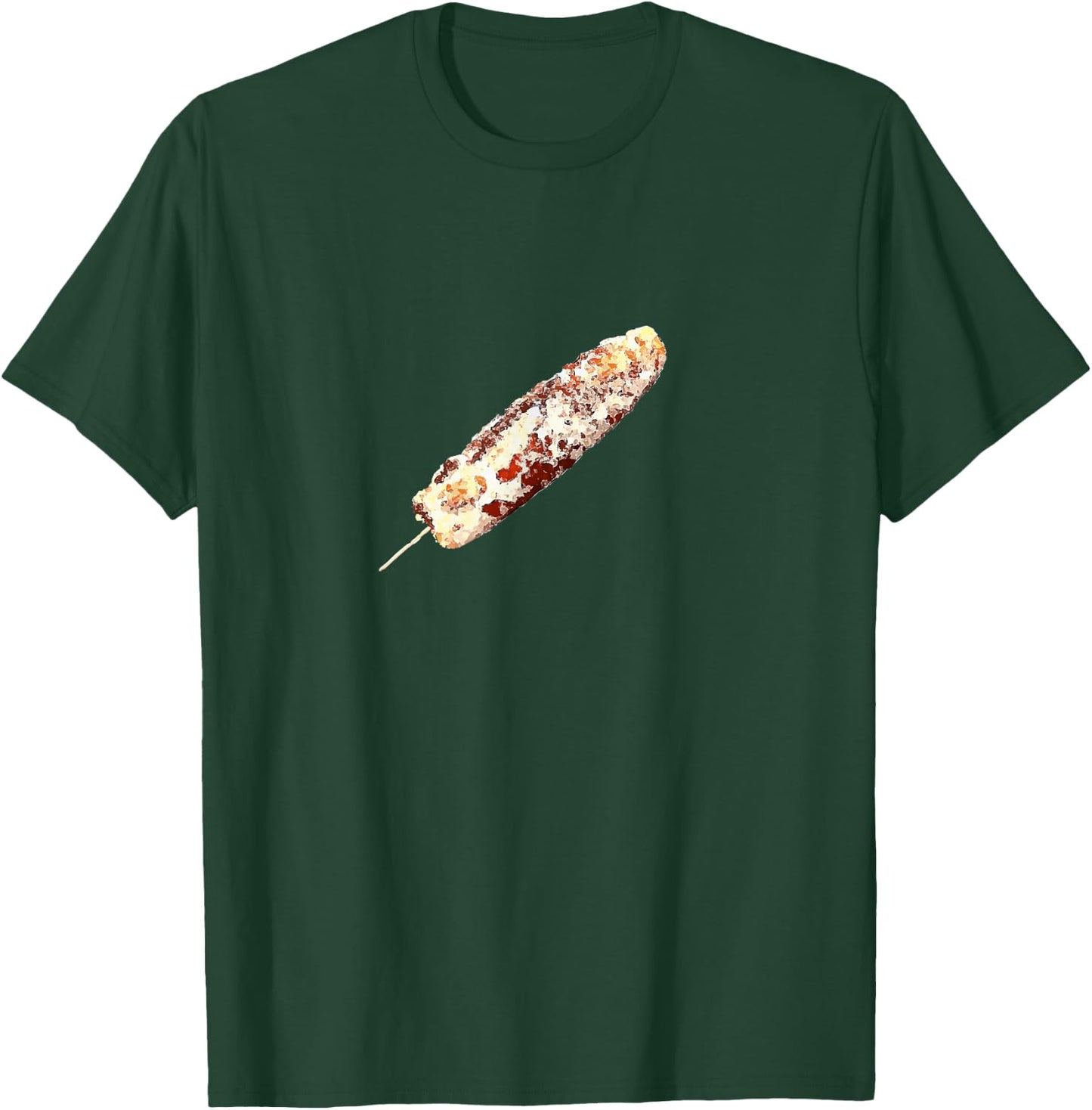Elote Corn on the Cob Stick Mexican Corn T-Shirt - T-Shirt | Forest