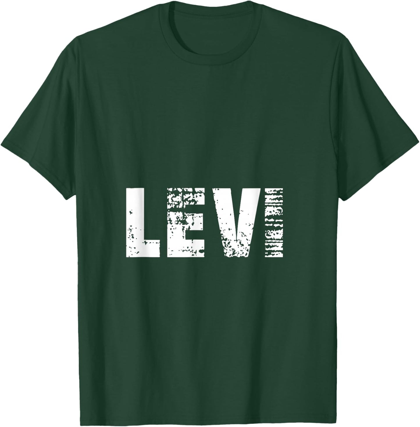 Levi Gift Shirt / Levi Personalized Name Birthday T-Shirt - T-Shirt | Forest