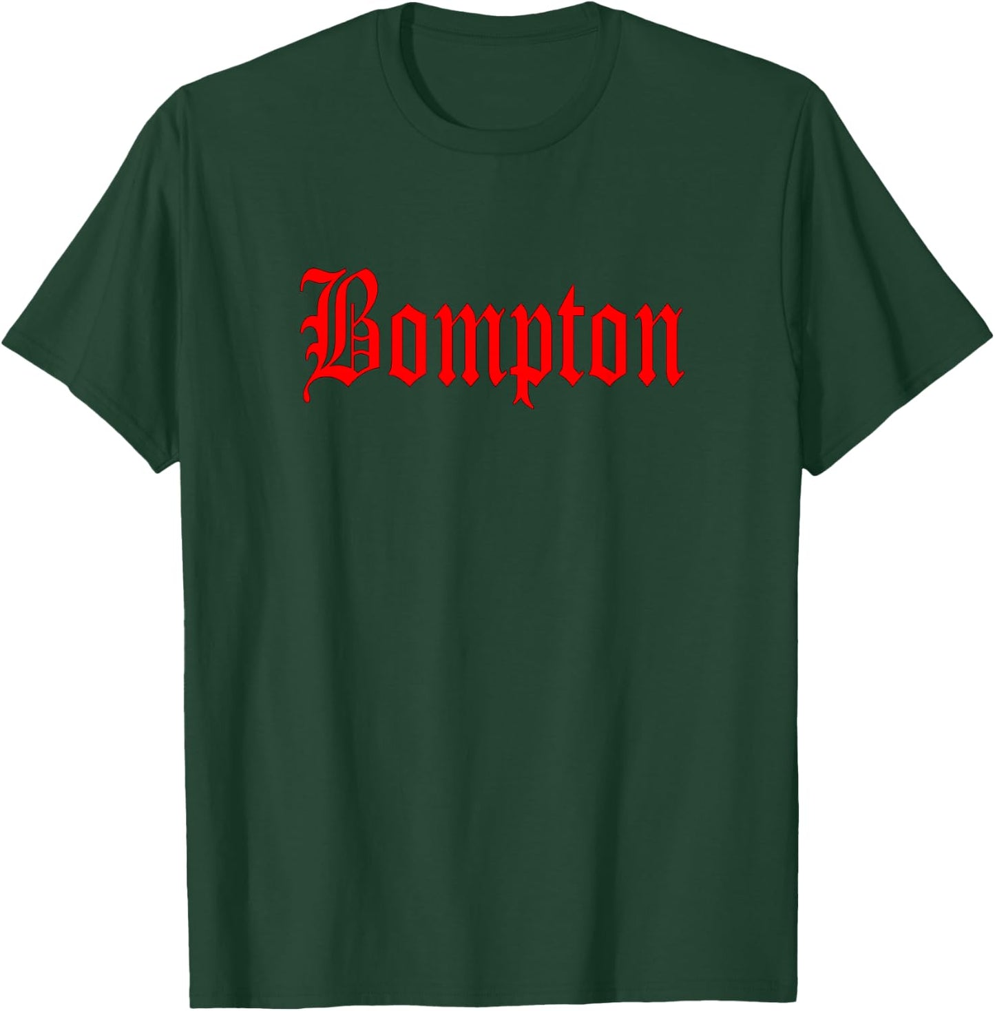Bompton Old English T-Shirt - T-Shirt | Forest
