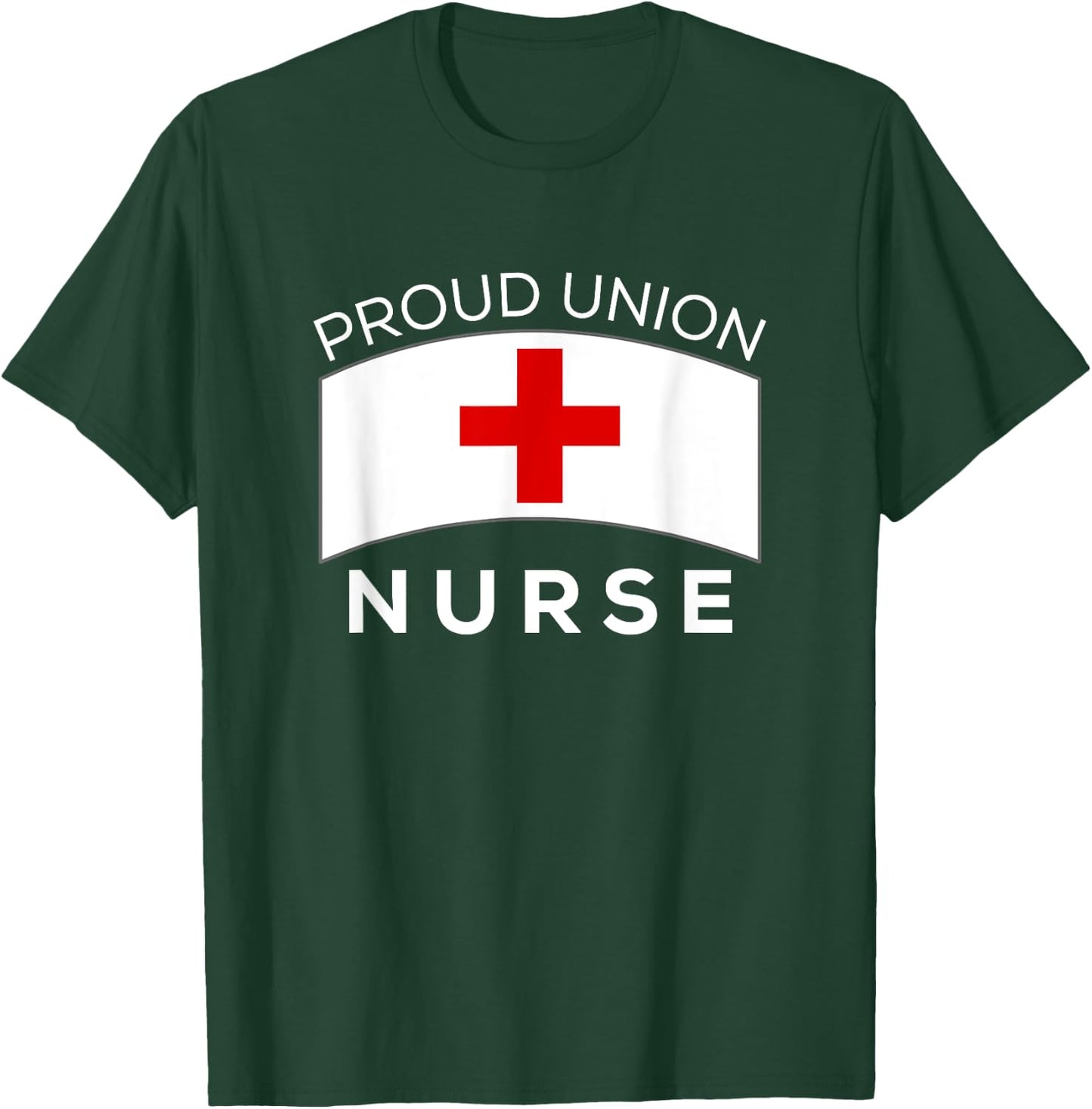Proud Union Nurse Shirt for Nurses PURPLE T-Shirt - T-Shirt | Forest