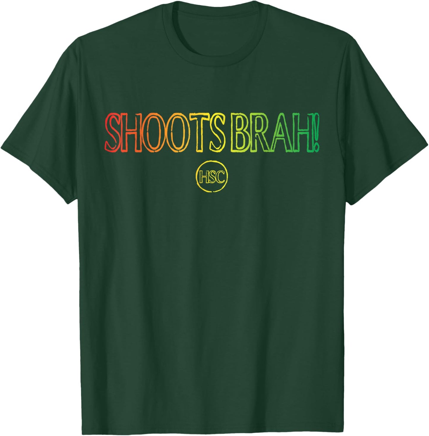 Shoots Brah! Hawaiian Surf Creations Aloha Island T-Shirt - T-Shirt | Forest