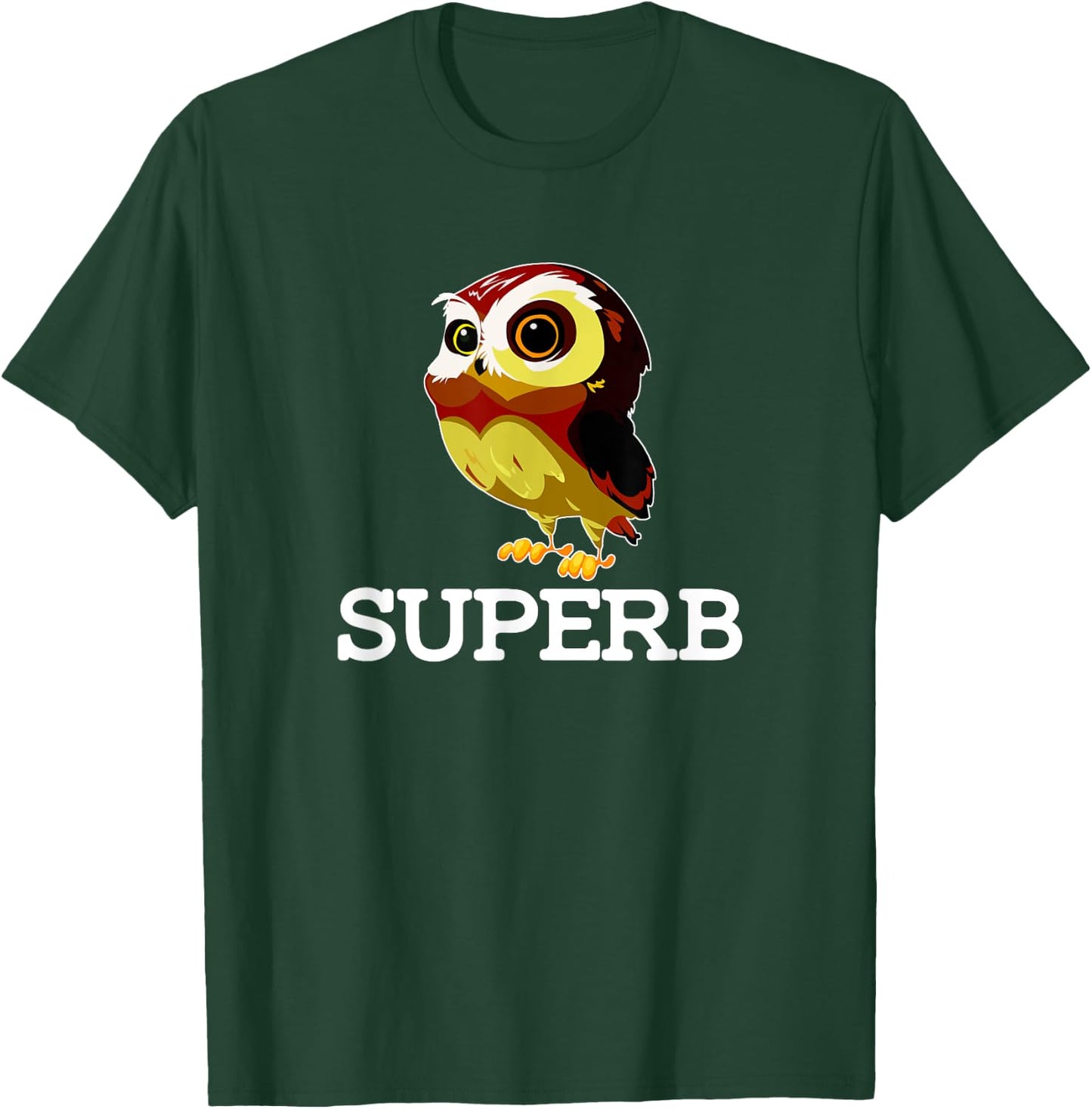 The Cute Superb Owl Shirt - Owl Bird Shirt T-Shirt - T-Shirt | Forest