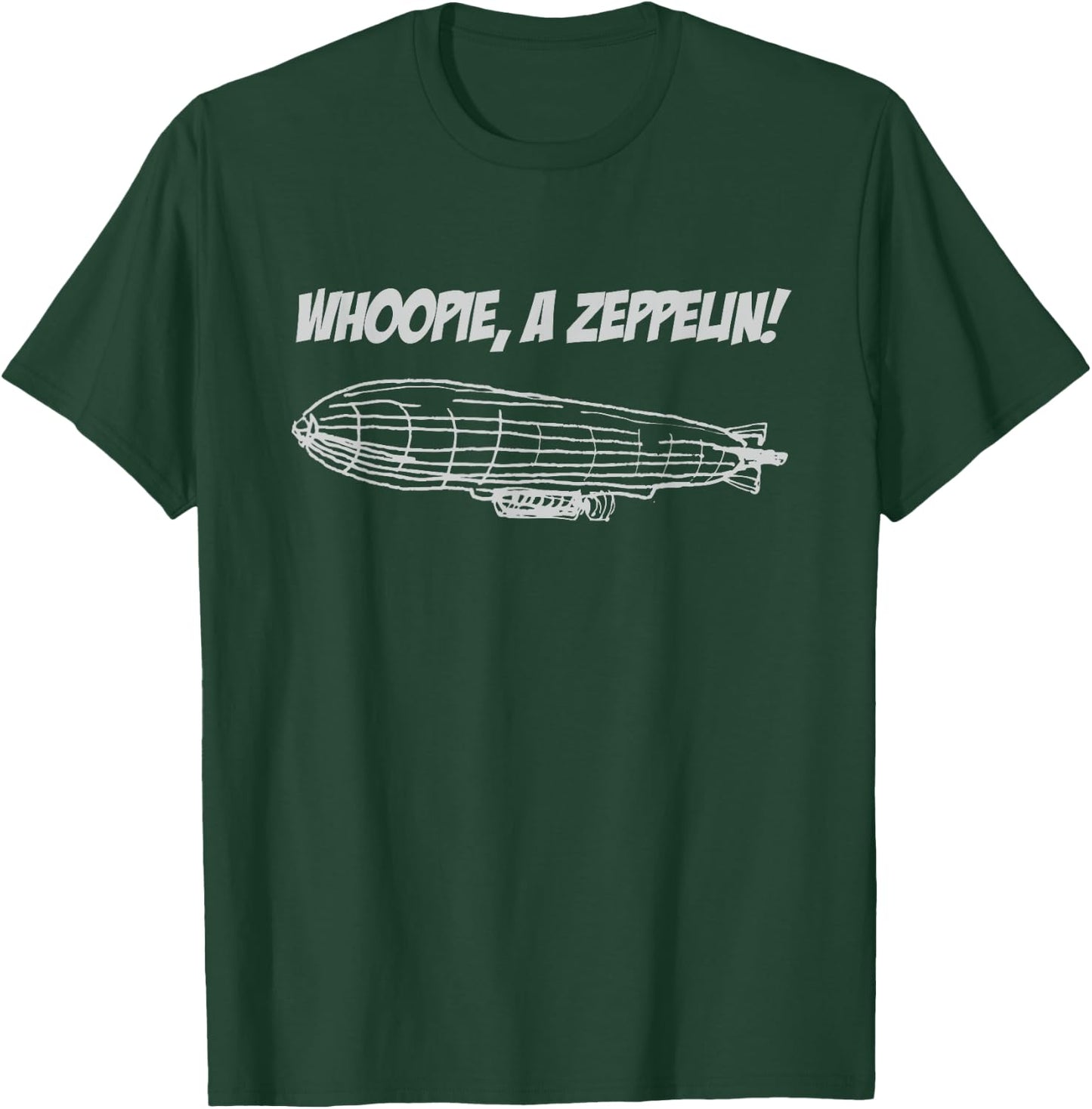 Whoopie, A Zeppelin - christmas T-Shirt - T-Shirt | Forest