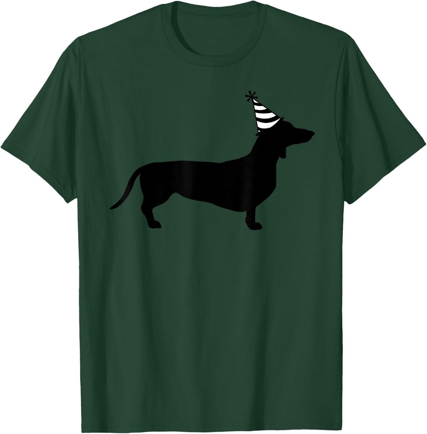 Dachshund Wiener Dog Party T-Shirt - T-Shirt | Forest