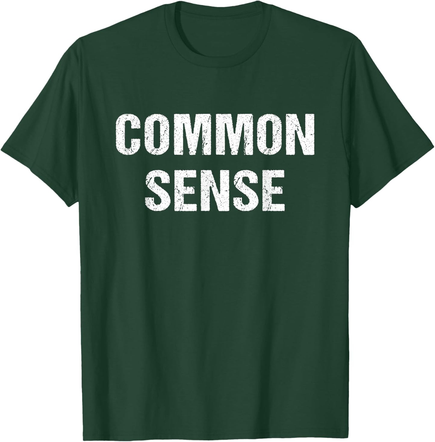 Common Sense Funny Not That Common Sarcasm Gift Shirt T-Shirt - T-Shirt | Forest