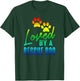 Rainbow Loved By A Rescue Dog Pet Adoption T-Shirt - T-Shirt | Forest