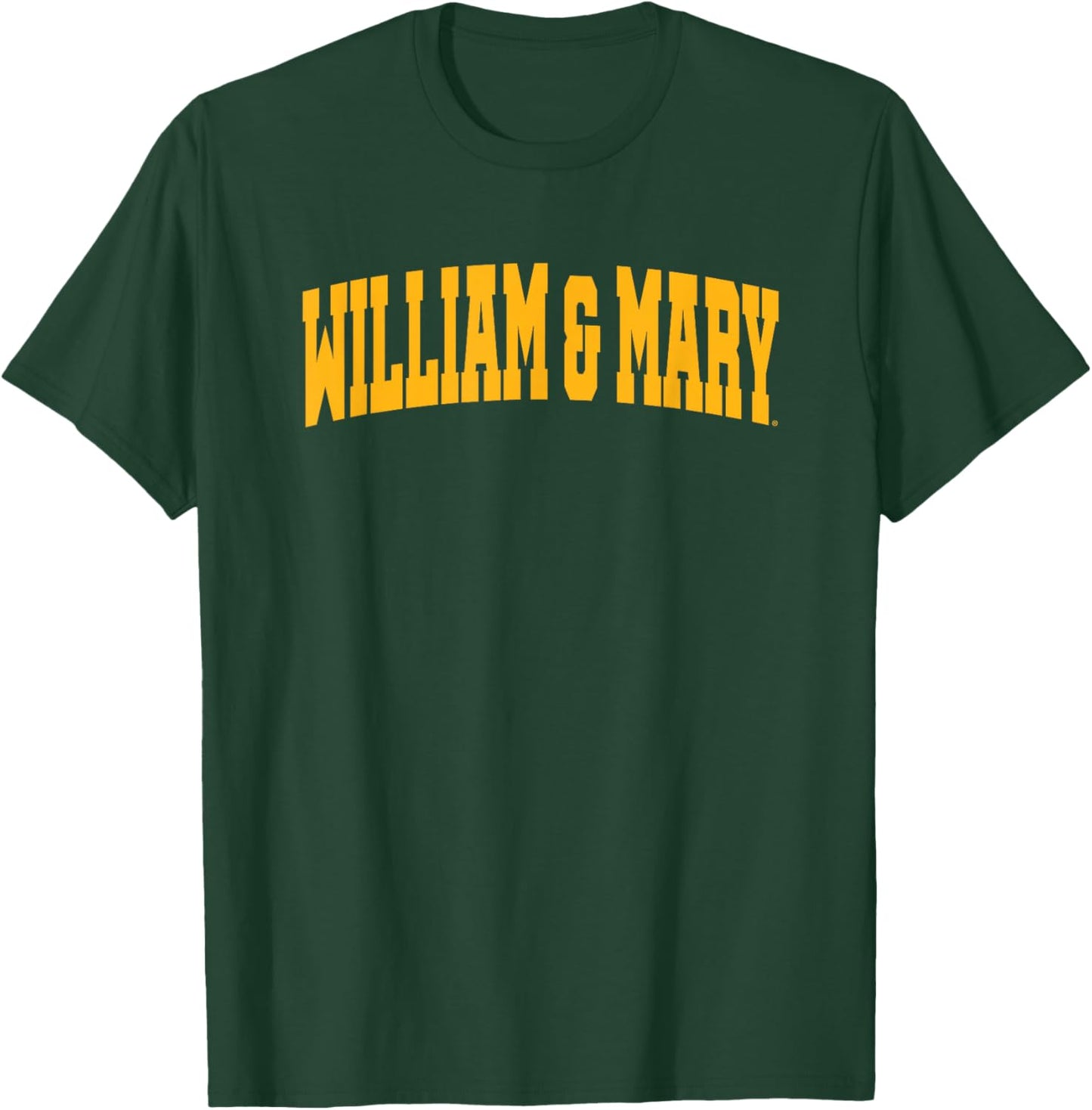 William & Mary Griffins School Name Arch T-Shirt - T-Shirt | Forest