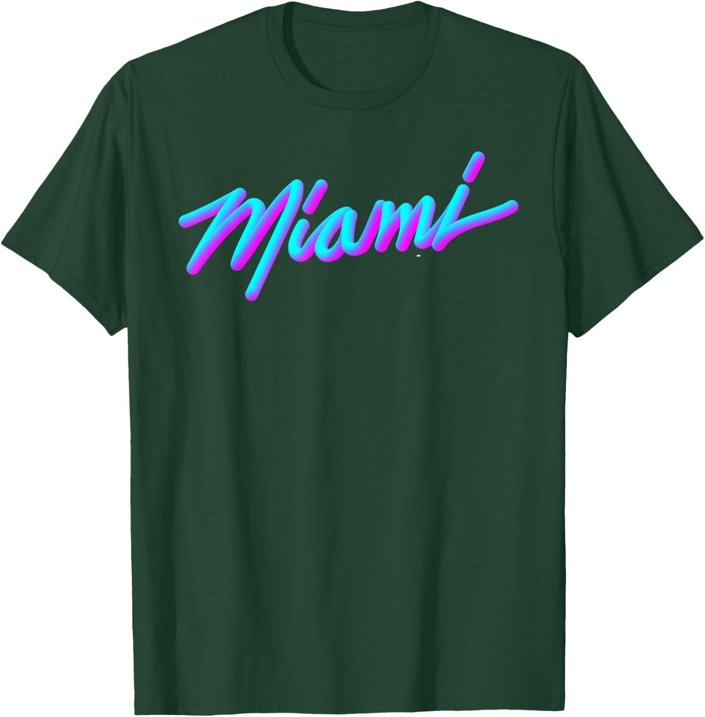 Miami - Vaperwave Synthwave 80s Style Retro Design T-Shirt - T-Shirt | Forest