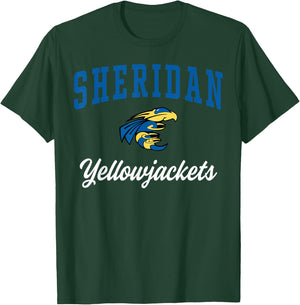 Sheridan High School Yellowjackets C3 T-Shirt - T-Shirt | Forest