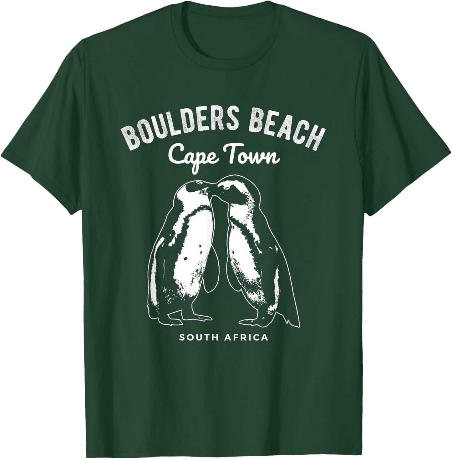 Cape Town South Africa Boulders Beach Penguin T-Shirt - T-Shirt | Forest