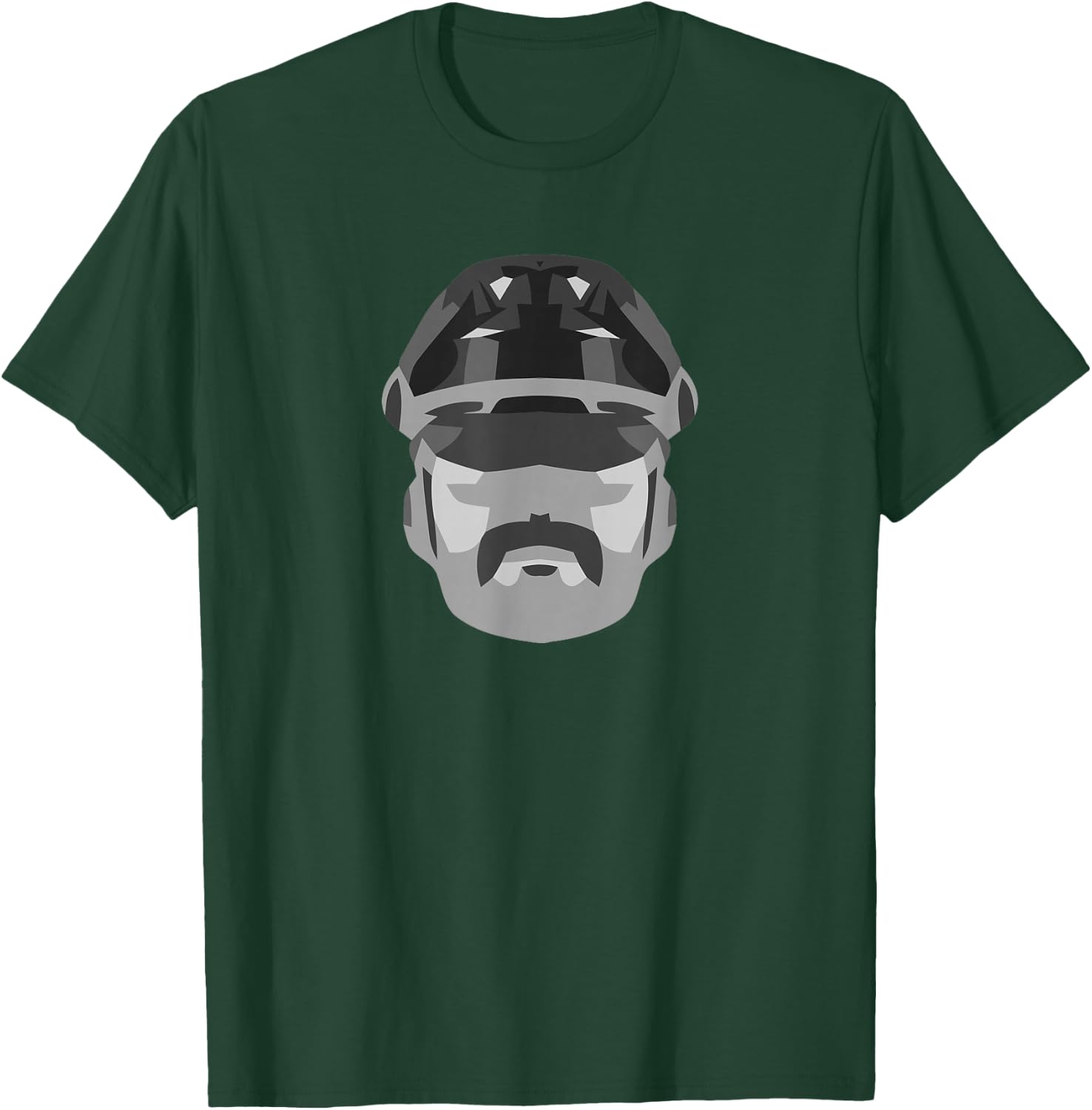 Gay Leather Man Daddy Bear Muir Hat Fetish Kink BDSM T-Shirt - T-Shirt | Forest