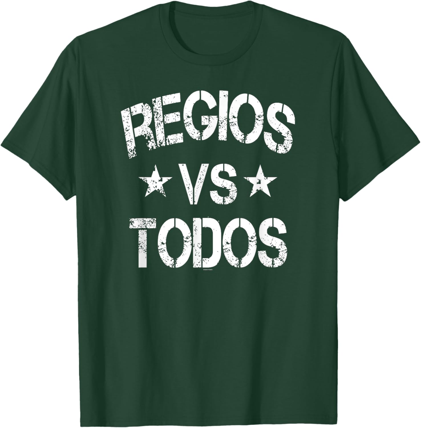funny Regios vs Todos Monterrey Mexico Pride Regio vintage T-Shirt - T-Shirt | Forest