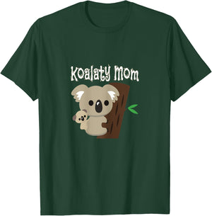 Koalaty Mom Koala Bear Gift Mothers Day unique Gift T-Shirt - T-Shirt | Forest