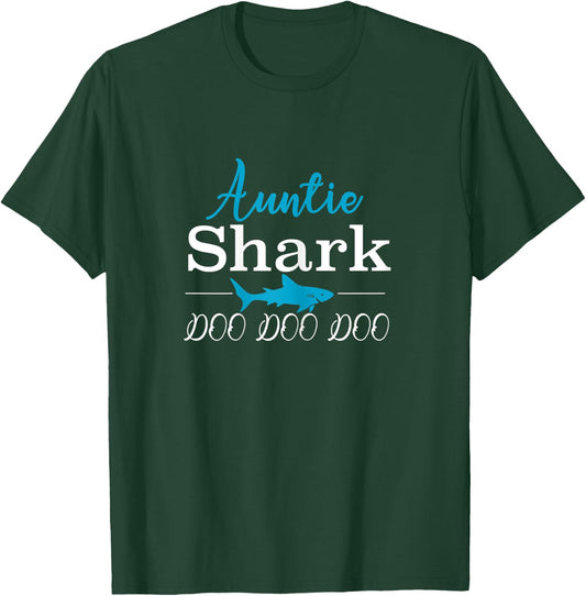Auntie shark T-Shirt - T-Shirt | Forest
