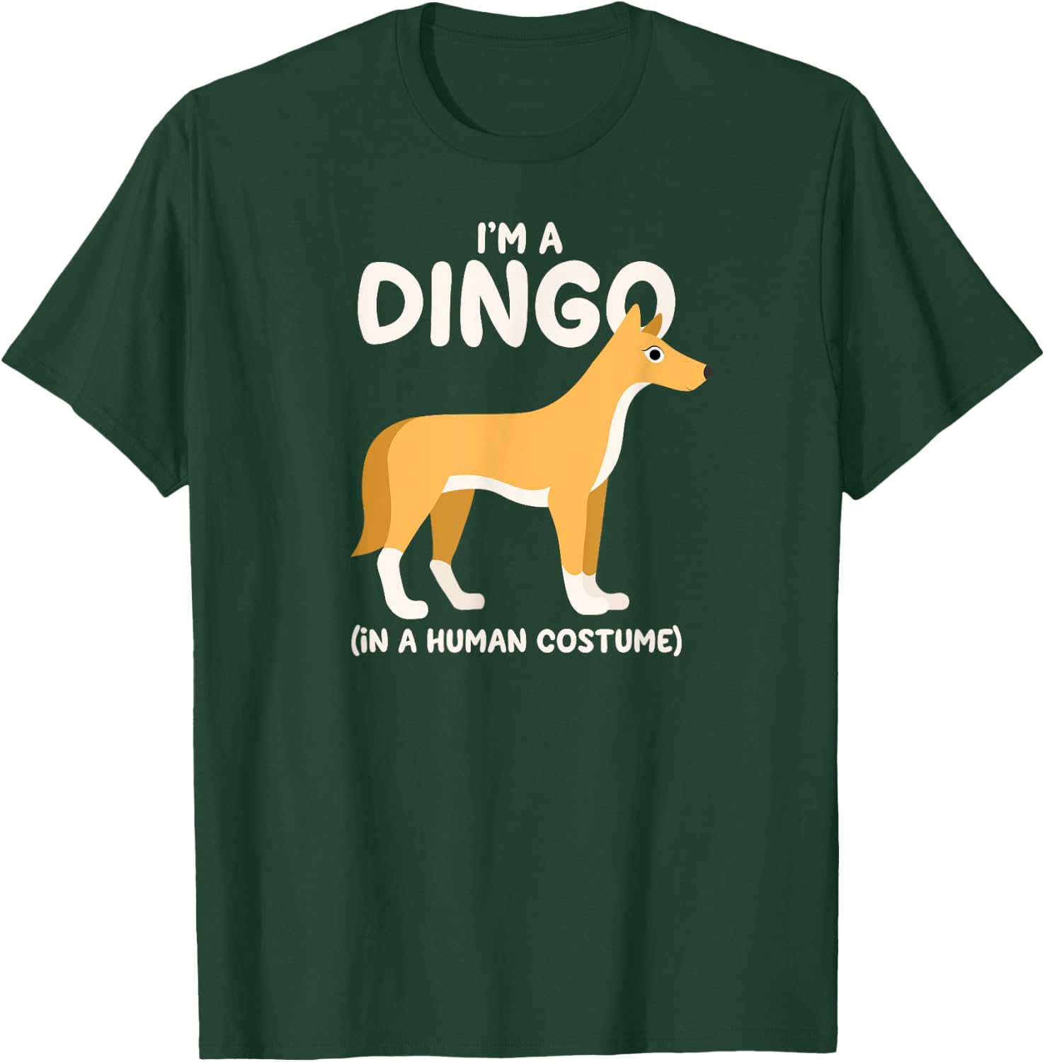 Dingo Costume Funny Dingoes T-Shirt - T-Shirt | Forest