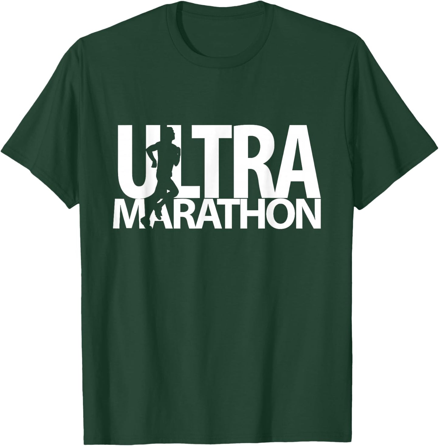 Ultramarathon Ultra Running 50K 100K Long Distance Racer T-Shirt - T-Shirt | Forest