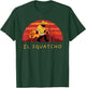 Funny Bigfoot Taco El Squatcho Hide and Seek Desert Sunset T-Shirt - T-Shirt | Forest