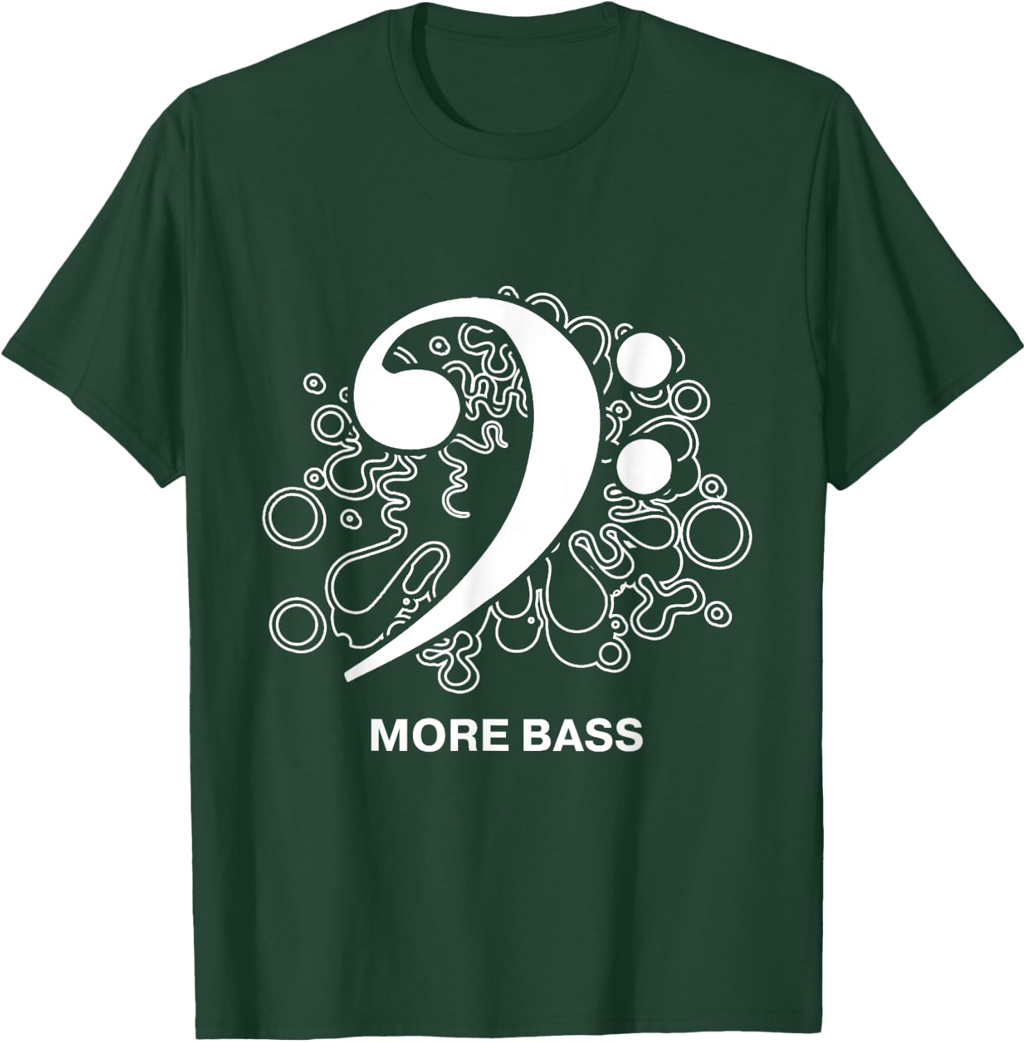 More Bass T-Shirt - T-Shirt | Forest