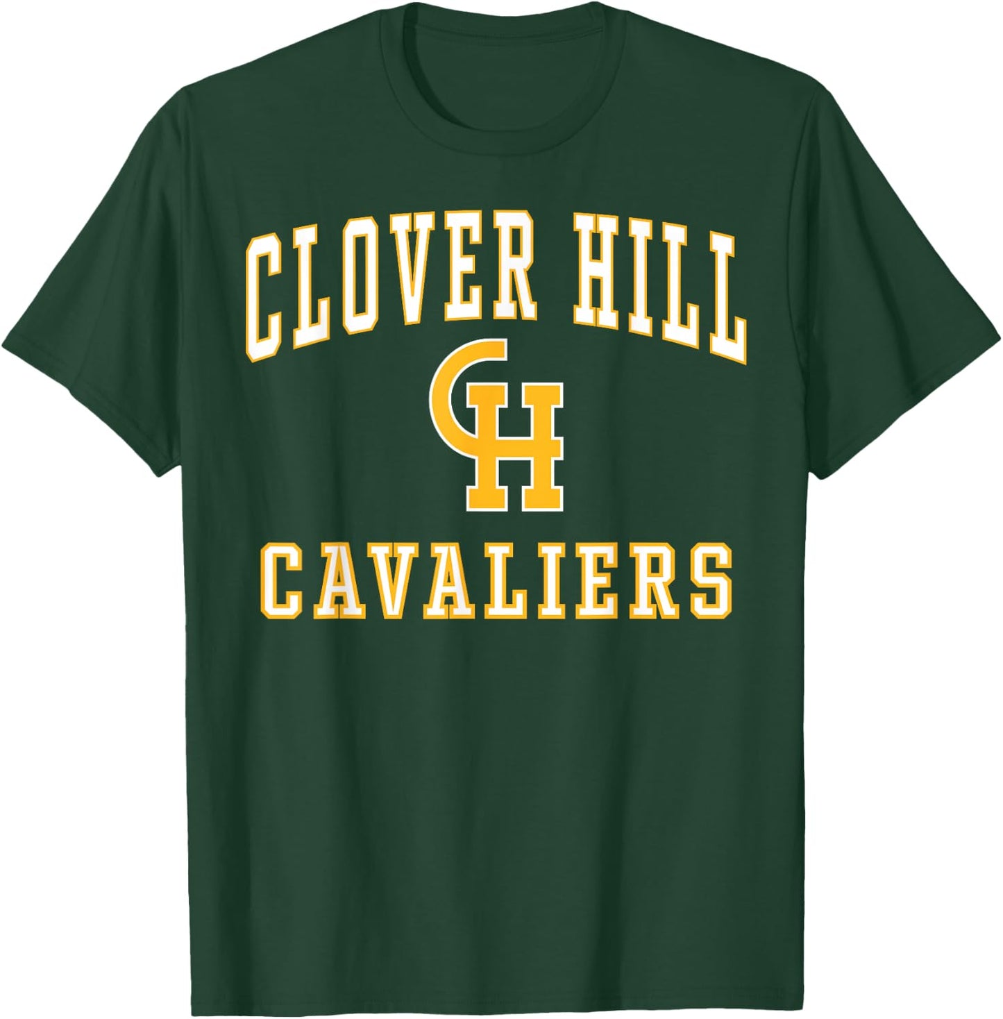 Clover Hill High School Cavaliers C1 T-Shirt - T-Shirt | Forest