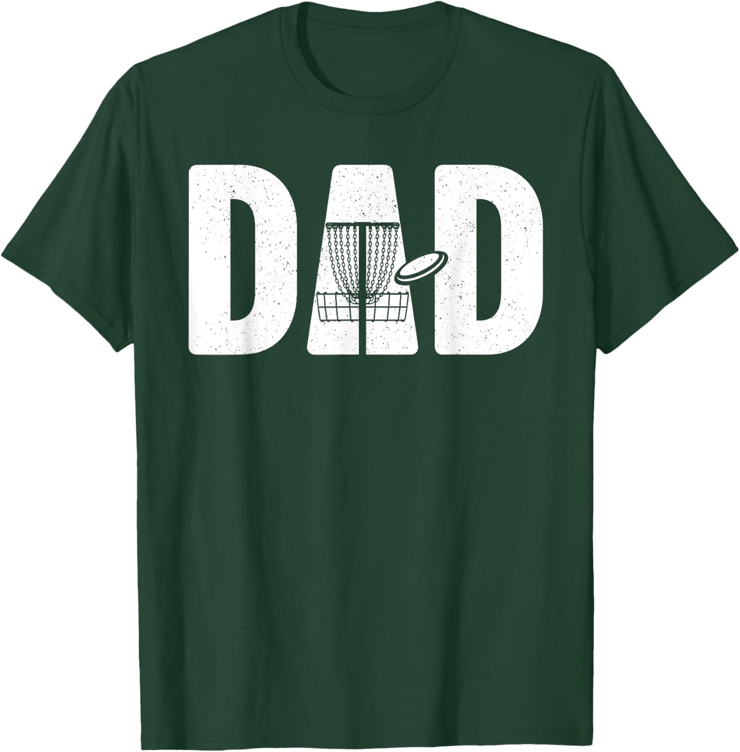 Funny Disc Golf Art For Dad Men Disc Golfer Disc Golf Lover T-Shirt - T-Shirt | Forest