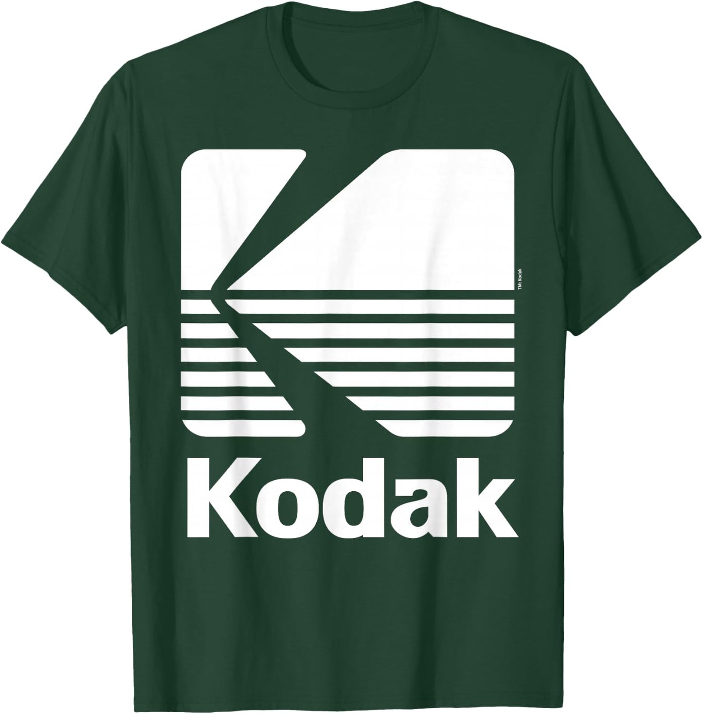 80's Vintage Kodak Logo - White T-Shirt - T-Shirt | Forest