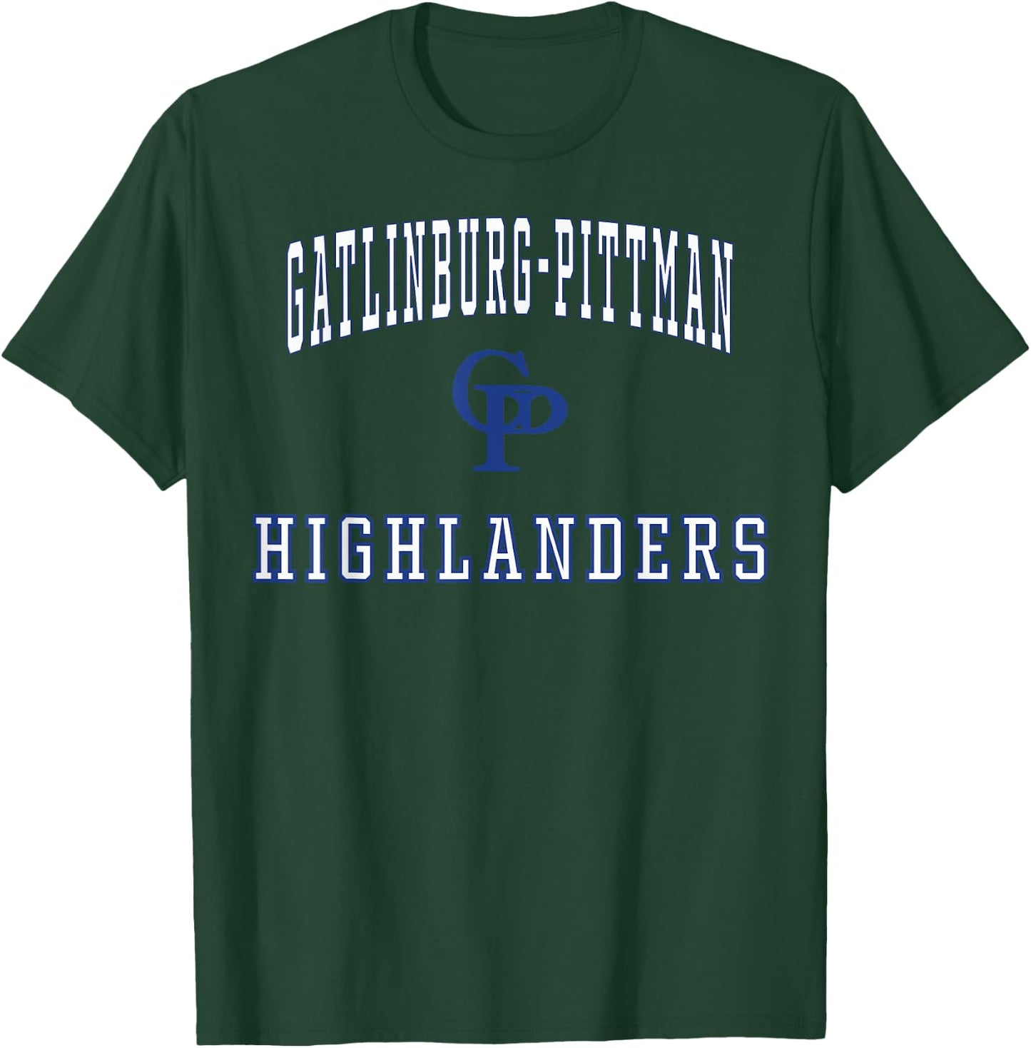 Gatlinburg-Pittman High School Highlanders C1 T-Shirt - T-Shirt | Forest