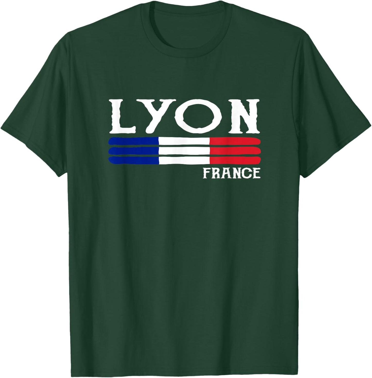 Lyon France T-Shirt - T-Shirt | Forest