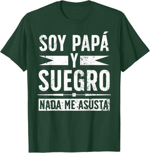 Soy Papá Y Suegro Spanish Father In Law Appreciation T-Shirt - T-Shirt | Forest