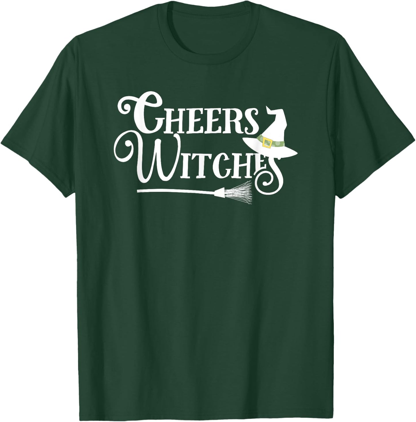 Cheers Witches! - Fun Witch Halloween Shirt T-Shirt - T-Shirt | Forest