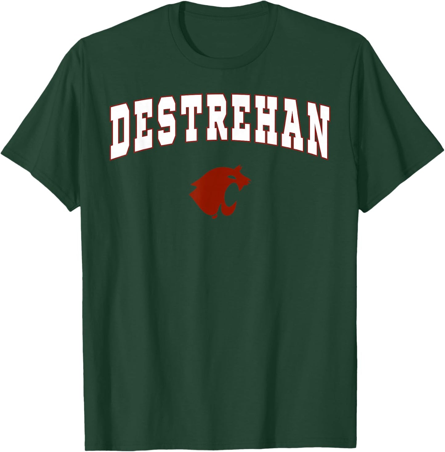 Destrehan High School Wildcats C2 T-Shirt - T-Shirt | Forest