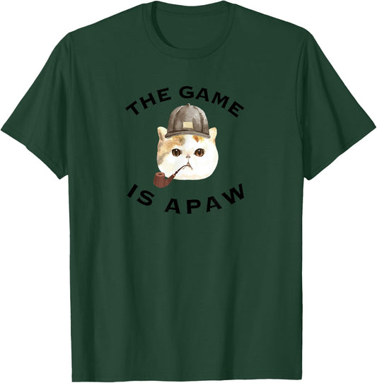 Sherlock Holmes The Game is Afoot for Fans of Holmes ad Cats T-Shirt - T-Shirt | Forest