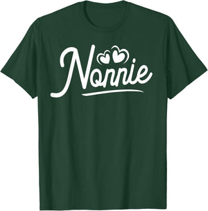 Nonnie Shirts Nonnie Birthday Gifts Cute Nonnie T-Shirt - T-Shirt | Forest