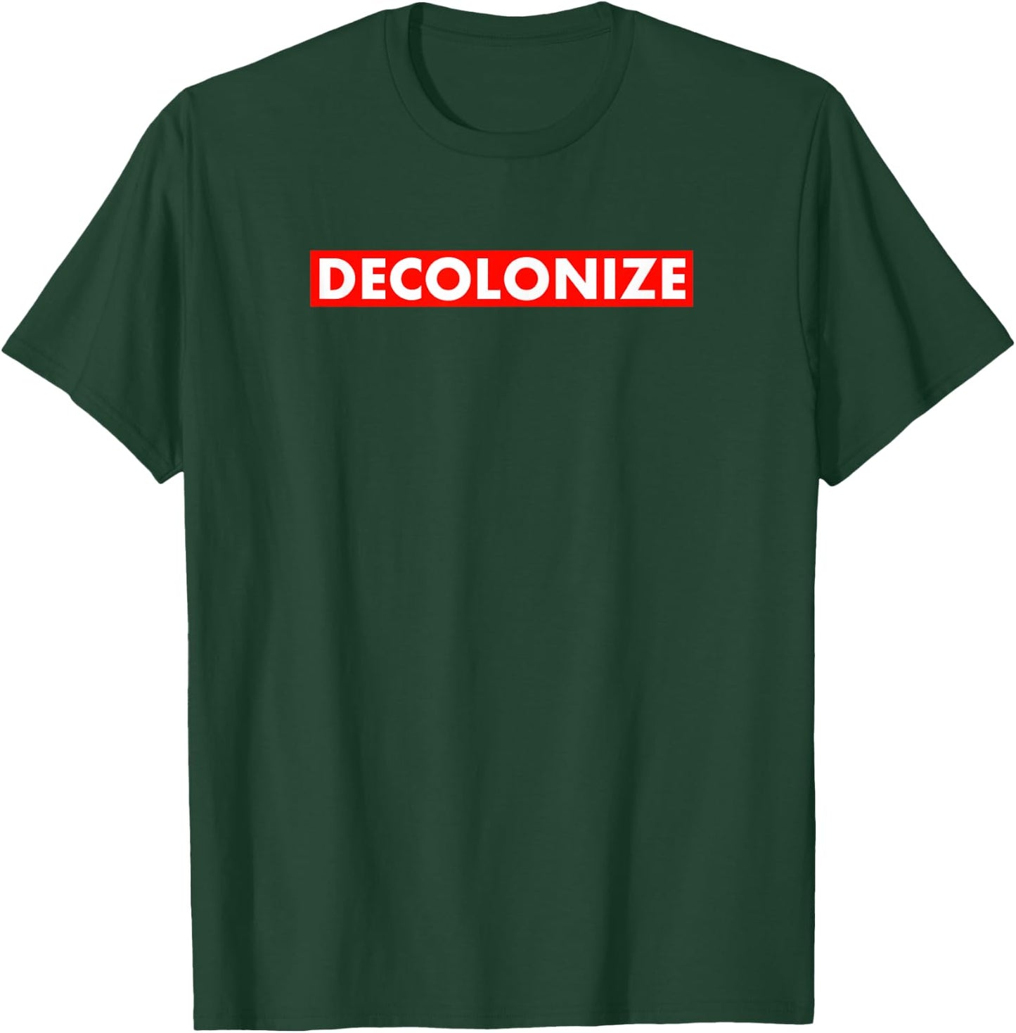 Decolonize Indigenous Native American Education Gift T-Shirt - T-Shirt | Forest